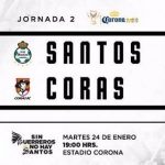 Santos vs Coras