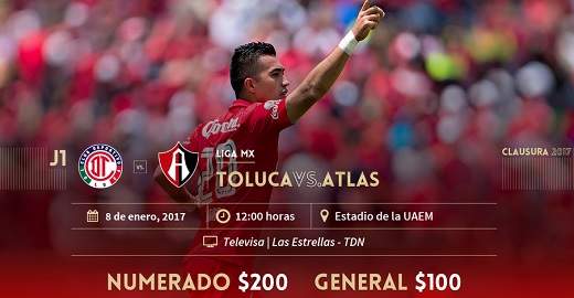 Toluca vs Atlas