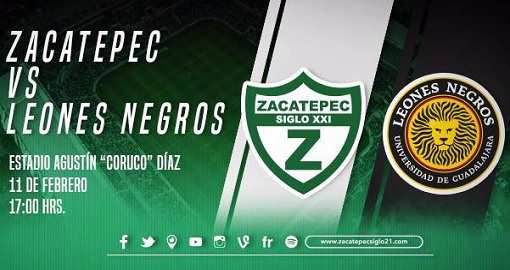 Resultado: Zacatepec vs Leones Negros [Vídeo Goles - Resumen] Ascenso MX  Clausura 2017