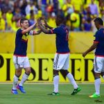 Colombia vence 2-0 Ecuador