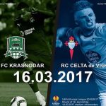 Krasnodar vs Celta