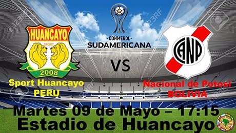 Sport Huancayo vs Nacional Potosí