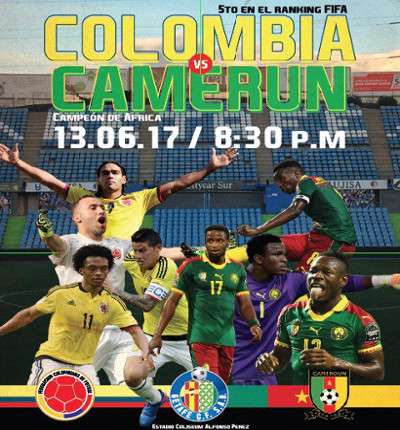 Colombia vs Camerún