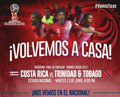 Costa Rica vs Trinidad y Tobago