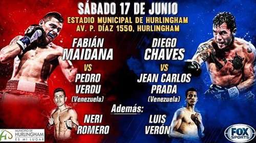 Diego Chaves vs Jean Carlos Prada - Fabián Maidana vs Pedro Verdu