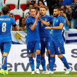 Italia golea 3-0 a Uruguay