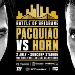 Manny Pacquiao vs Jeff Horn