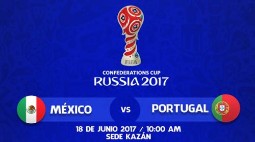 México vs Portugal Debut Copa Confederaciones 2017