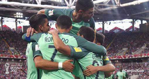 Portugal vence 1-0 a Rusia y se acerca a Semifinales de Copa Confederaciones 2017