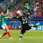 Repetición Increíble falla del Chicharito vs Alemania