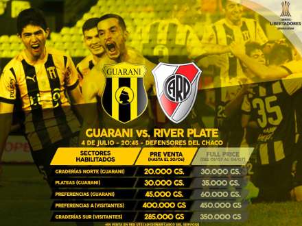 Guaraní vs River Plate