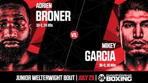 Mikey García vs Adrien Broner