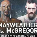 A qué hora será la pelea Mayweather vs McGregor