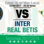 Inter de Milán vs Betis