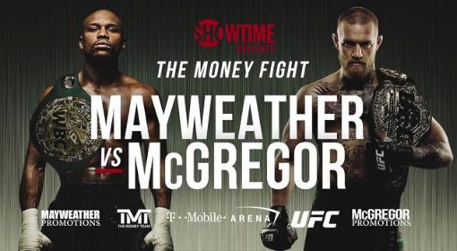 Mayweather vs McGregor EN VIVO en Estados Unidos por Showtime PPV