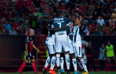 Monterrey golea 3-0 Tijuana y es líder provisional del Torneo Apertura 2017