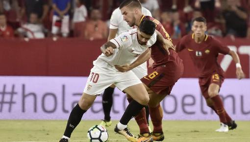 Sevilla vence 2-1 a la Roma y Héctor Moreno para quedarse con Trofeo Antonio Puerta 2017