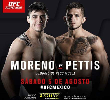 Brandon Moreno vs Sergio Pettis