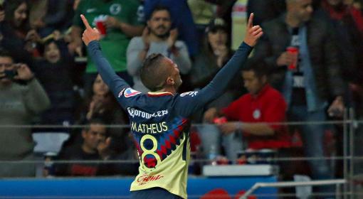 América vence 2-1 Toluca y es sublíder general en el Torneo Apertura 2017