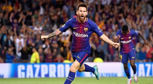 Barcelona aplasta 6-1 al Eibar con Poker de Leo Messi