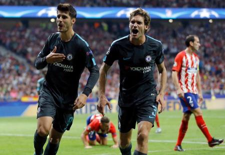 Chelsea sorprende 2-1 Atlético de Madrid en jornada 2 Champions League 2017-18