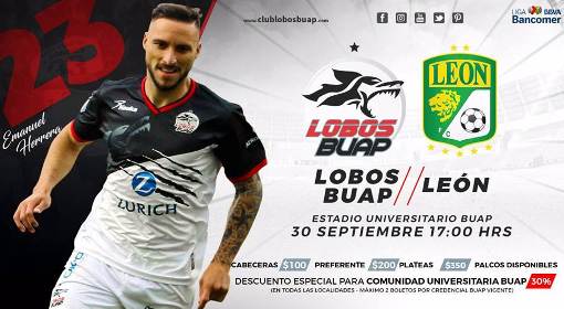 Resultado: Lobos BUAP vs León [Vídeo Goles- Resumen] Jornada 12 Torneo  Apertura 2017