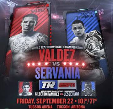 Oscar Valdez vs Génesis Servania