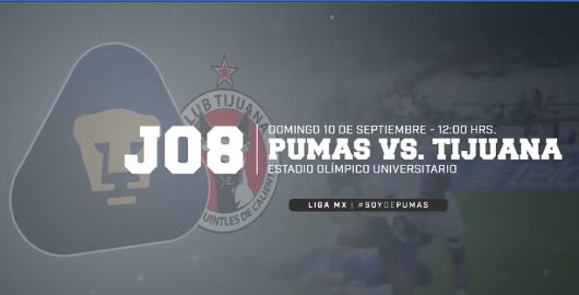 Pumas vs Tijuana