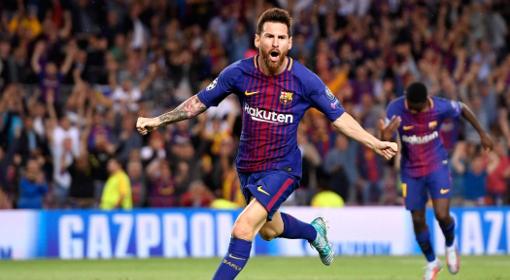 Barcelona golea 3-1 al Olympiacos a pesar de expulsión de Pique en Champions League 2017-18