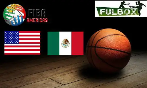 Resultado: Estados Unidos vs México [Vídeo Resumen] ver Clasificación FIBA  Américas 2022