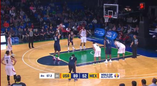 México es aplastado 55-91 Estados Unidos en la Jornada 2 Clasificación FIBA Américas 2019