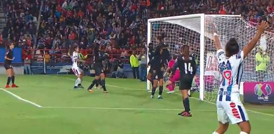 Pachuca vence 2-0 a las Chivas en la ida de la Final Liga MX Femenil 2017