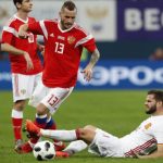 Rusia y España empatan 3-3 en partido espectacular