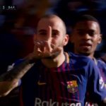 Repetición gol de Aleix Vidal en Error Keylor Navas Real Madrid vs Barcelona 0-3