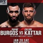 Calvin Kattar vs Shane Burgos