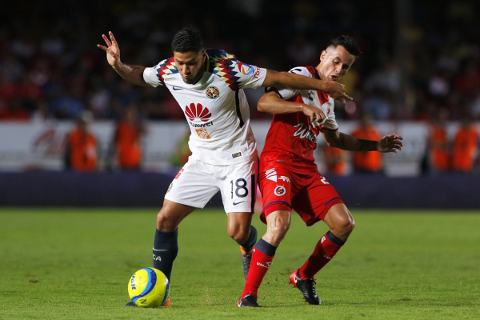 América rescata el empate 1-1 ante Veracruz en el Torneo Clausura 2018