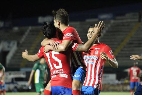 Atlético San Luis sorprende 2-1 Venados