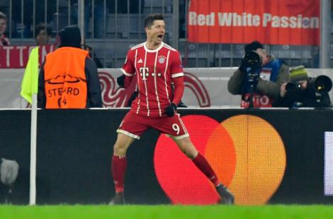 Bayern Múnich golea 5-0 al Besiktas y se perfila a Cuartos de Final Champions League 2017-18