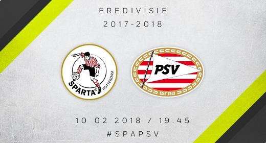 Sparta Rotterdam vs PSV