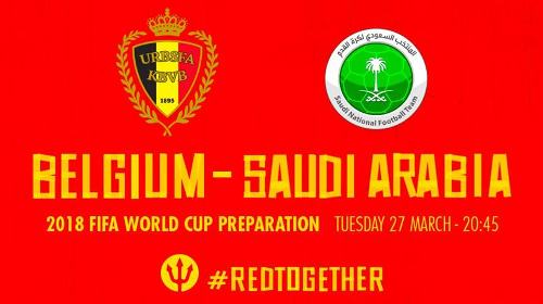 Bélgica vs Arabia Saudita