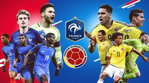 Francia vs Colombia