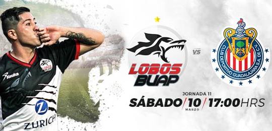 Resultado: Lobos BUAP vs Chivas [Vídeo Resumen- Gol] ver Jornada 11 Torneo  Clausura 2018