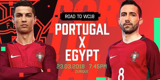 Portugal vs Egipto