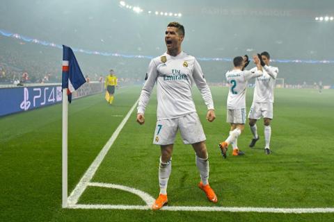 Real Madrid a Cuartos de Final Champions League 2017-18 al vencer 2-1 PSG