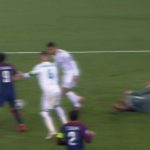 Repetición Gol de Edinson Cavani – PSG vs Real Madrid 1-1