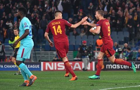 Barcelona Eliminado Champions League 2017-2018 al ser goleado 3-0 Roma