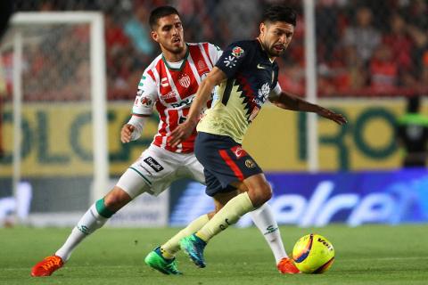 Necaxa rescata el empate 1-1 América en el Torneo Clausura 2018