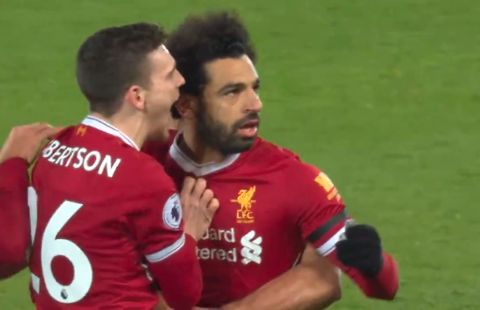 Repetición Espectacular Gol de Mohamed Salah Liverpool 1-0 Roma