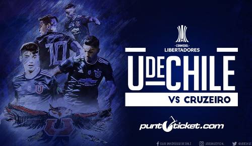 U de Chile vs Cruzeiro