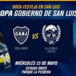 Boca Juniors vs San Luis